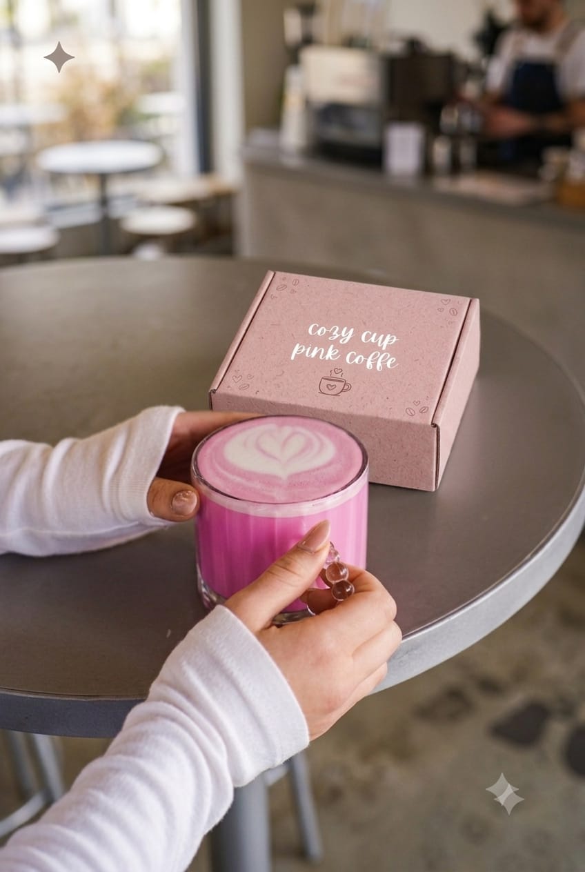 Pink coffee.                        ₹650